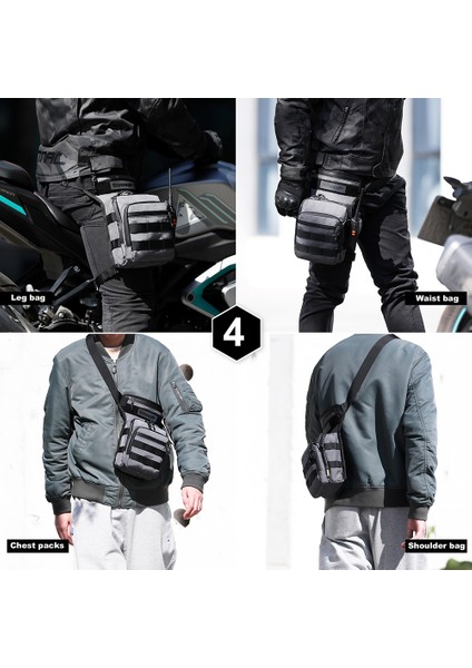 Çok Fonksiyonlu Motosiklet Çantası Nefes Motosiklet Sürme Bacak Çantası Bel Çantası Büyük Kapasiteli Sürme Bacak Çantası Bisiklet Çantası Açık Sürme Çantası (Yurt Dışından) fiyatları