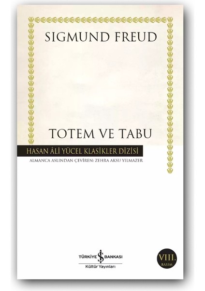 Totem ve Tabu (Karton Kapak) - Sıgmund Freud, Edebiyat, Psikanaliz