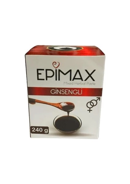 Epimax Ginsengli Bitkisel Karışımlı Macun 240 gr