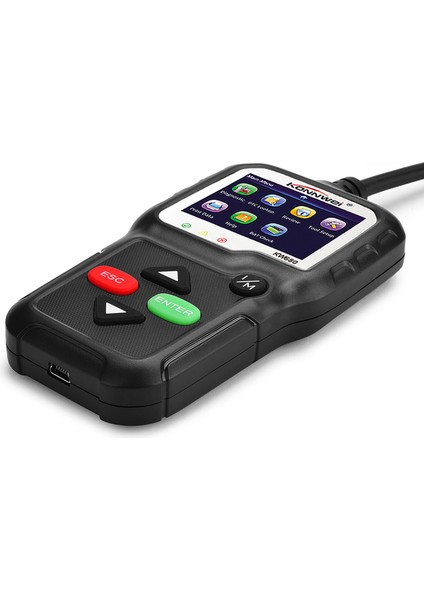 Konnweı Obdıı Can Teşhis Aracı Araba Kod Okuyucu KW680 Motor Işığı Tarama Aracı Obd Iı Tarayıcı Arabalar Için 1996 Yılından Bu Yana (Yurt Dışından) modelleri