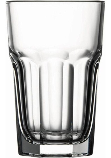 Beyaz 4'lü Su Bardağı Takımı, Şık ve Dayanıklı Cam Set