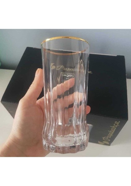 Turuncu Yaldızlı Bardak Takımı, 6'lı, Şık ve Dayanıklı, Harika Bir Seçim fırsatları