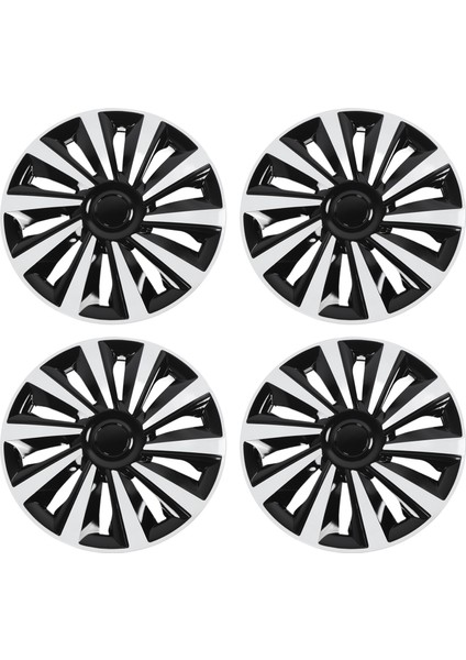 4 Adet 14IN Tekerlek Teker Göbeği Kapağı Tam Koruma Şık Görünüm Evrensel Fit Jant Kapağı Jant Kapağı Herhangi Bir 14IN Çelik Jantlar (Yurt Dışından)