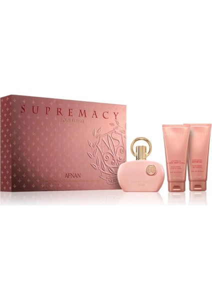 Supremacy Pink Edp 100 ml Kadın Parfüm Seti