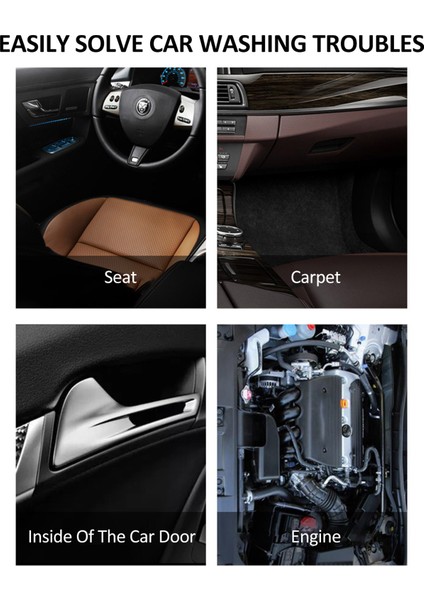 Köpük Blaster, Yüksek Basınçlı Köpük Yı Tabancası 1000ML Şişe ile El Araba Iç Temizleme Aracı Koltuk Halısı Çatı Pano (Yurt Dışından) fiyatları