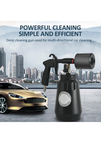 Köpük Blaster, Yüksek Basınçlı Köpük Yı Tabancası 1000ML Şişe ile El Araba Iç Temizleme Aracı Koltuk Halısı Çatı Pano (Yurt Dışından) modelleri