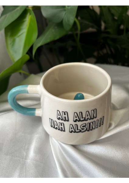 Ah Alan Nah Alır Kupa - Nahlı Kupa Bardak