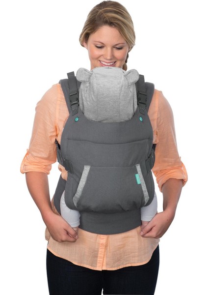 Asfstore Infantino Kapüşonlu Ergonomik Kanguru