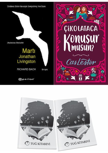 Martı Jonathan Livingston ve Çikolataca Konuşur Musun + Hediyeli