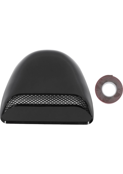 Hood Scoop Yarış Tarzı Araba Kamyon Evrensel Macun Tipi Hava Girişi Havalandırma Aksesuarları Parlak Siyah (Yurt Dışından)