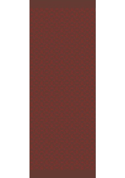 Marrakech Desen Çift Taraflı Şal Acı Kahve-Kahve