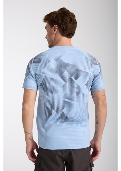 Drytouch Kumaş Bisiklet Yaka T-Shirt – Su Emme ve Terletmeme Özelliğiyle Konforlu