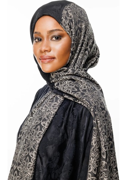 Nora Desen Çift Taraflı Şal Siyah-Bej fırsatları