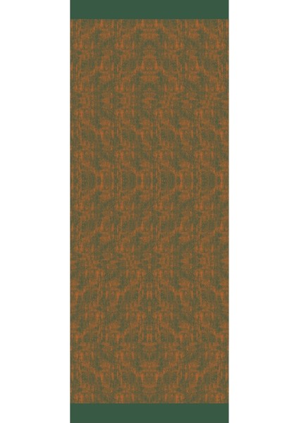 Sahra Desen Çift Taraflı Şal Tarçın-Zümrüt indirimleri