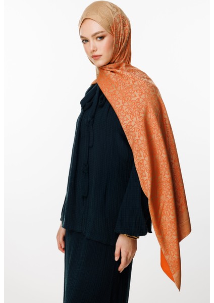 Nora Desen Çift Taraflı Şal Vizon-Tarçın fiyatları