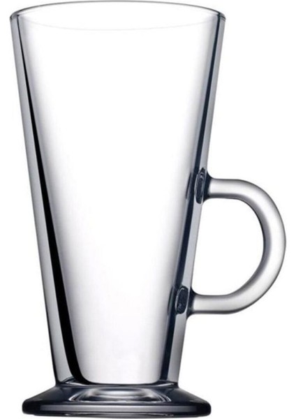 2'li Beyaz Latte Kulplu Bardak Seti, Şık ve Kullanışlı Tasarım