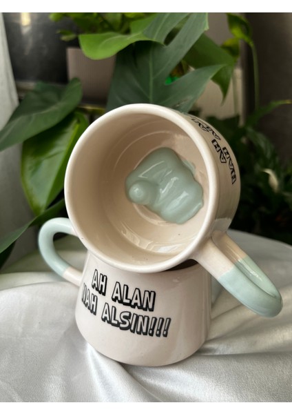 Ah Alan Nah Alır Kupa - Nahlı Kupa Bardak