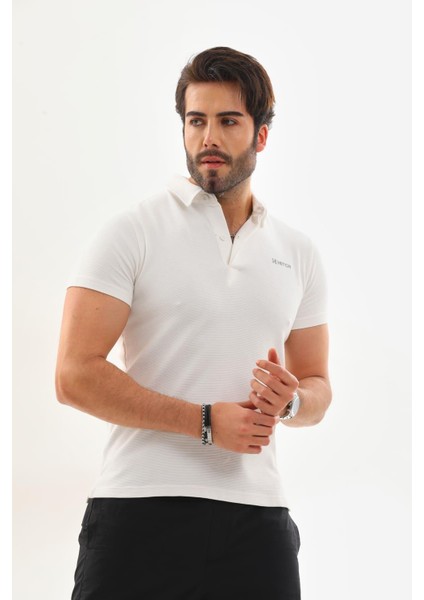Polo Yaka Otoman Kısa Kol T-Shirt fırsatları