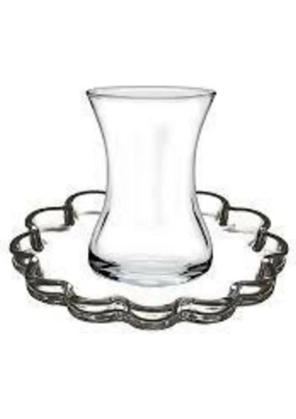 Beyaz Melis Çay Takımı 96293, Şık ve Zarif Içecek Seti