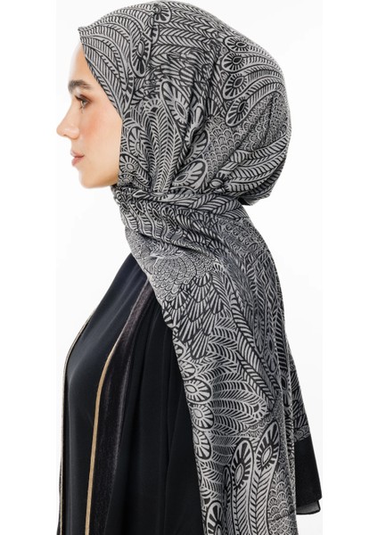 Mayra Desen Çift Taraflı Şal Siyah-Siyah fiyatları