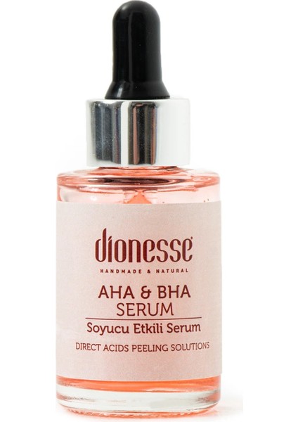 Ölü Hücre Karşıtı Gözenek Açıcı Aha & Bha Serum 30 ml - Yağ Dengesi Sağlayan, Cildi Arındıran ve Yatıştırıcı Peeling Serumu
