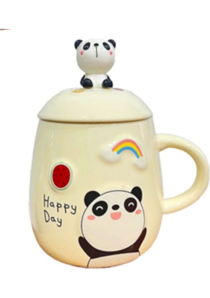 Sevimli Kedi Seramik Kupa, Mavi, 10X8,5 indirimleri