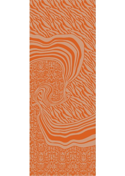 Riad Desen Çift Taraflı Şal Vizon-Tarçın indirimleri