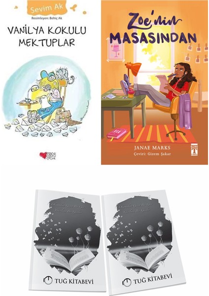 Vanilya Kokulu Mektuplar ve Zoenin Masasından + Hediyeli