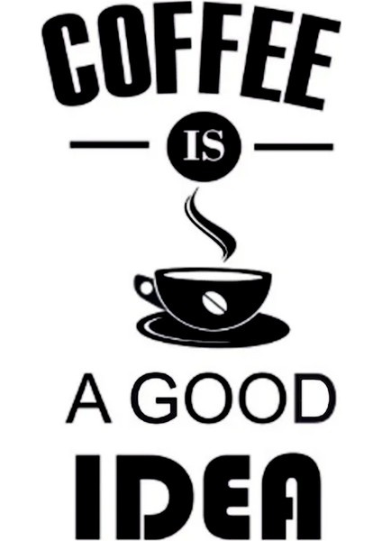 Coffee A4 Ebadlı Sticker Arma