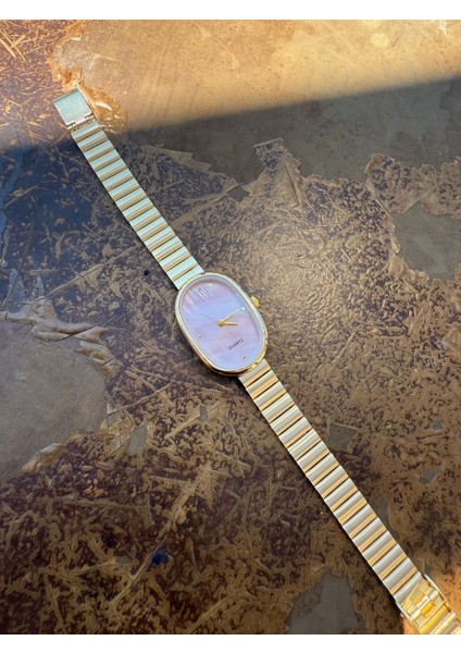 Retro Minimal Boncuk Kordon Vintage Kadın Kol Saati