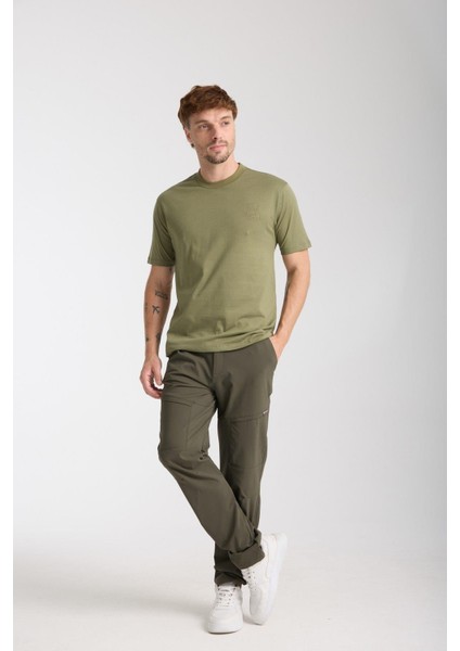 Erkek %100 Pamuk Relax Ayı Nakışlı T-Shirt modelleri