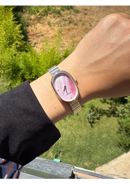 Retro Minimal Boncuk Kordon Vintage Kadın Kol Saati