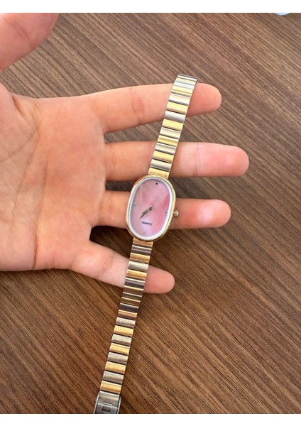 Retro Minimal Boncuk Kordon Vintage Kadın Kol Saati