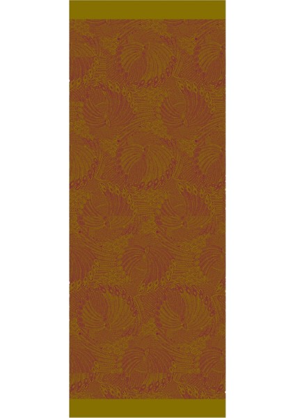 Mayra Desen Çift Taraflı Şal Yağ Yeşili-Mürdüm indirimleri