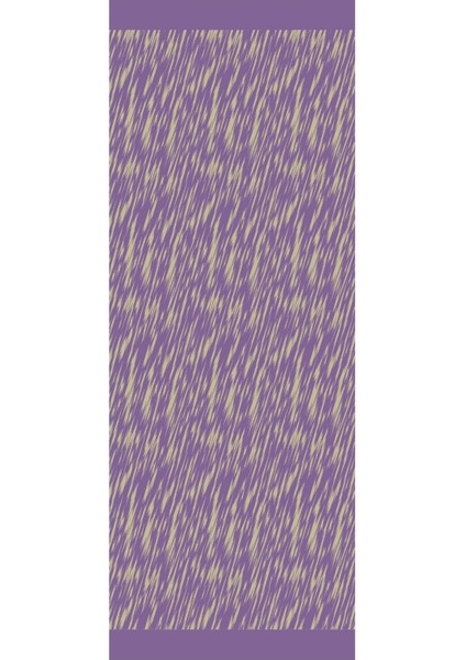 Selis Desen Çift Taraflı Şal Zeytin-Mor indirimleri