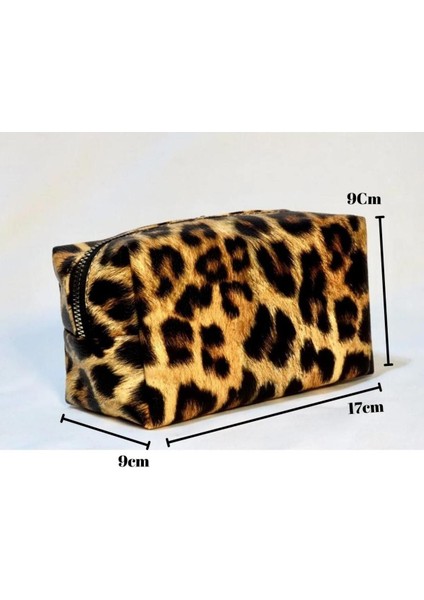 Leopar Desenli Kadın Takım Seti, Kişisel Bakım, Çeyiz, Kozmetik, Makyaj Çantası fırsatları