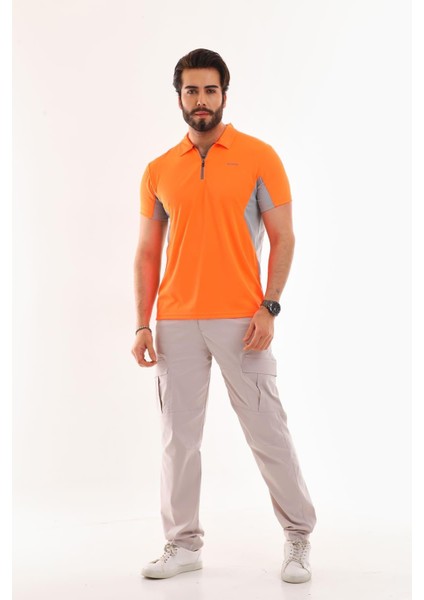 Nefes Alabilen Hakim Yaka Sport T-Shirt