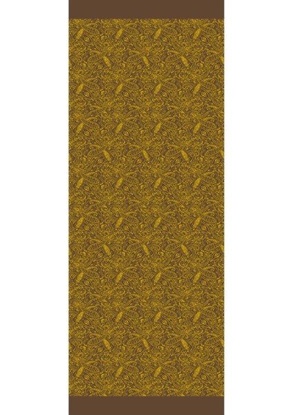 Velora Desen Çift Taraflı Şal Acı Kahve-Hardal indirimleri