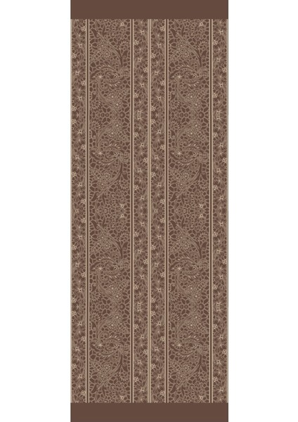 Lavin Desen Çift Taraflı Şal Acı Kahve-Bej indirimleri