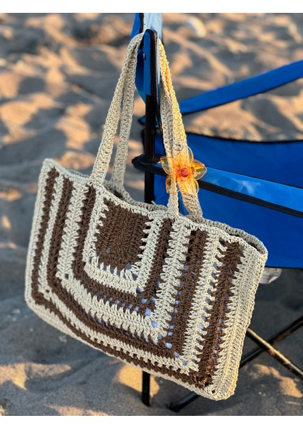 Hasır Plaj Çantası