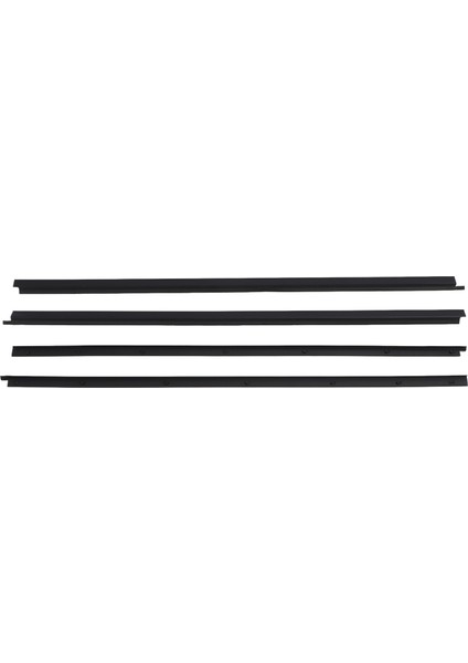 4 Adet Araba Kapı Pencere Weatherstrip Dekoratif Sızdırmaz Rüzgar Geçirmez Siyah 80821 01G00 Navara D21 Serisi 1985 1997 (Yurt Dışından) fiyatları