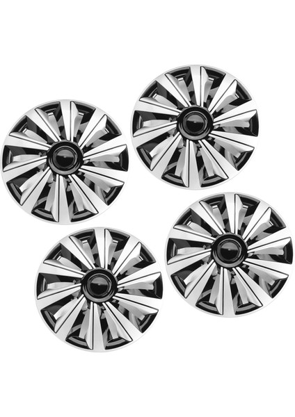 4 Adet 14IN Tekerlek Teker Göbeği Kapağı Tam Koruma Şık Görünüm Hafif Kolay Kurulum Evrensel Fit Herhangi Bir 14IN Çelik Jantlar (Yurt Dışından) fırsatları