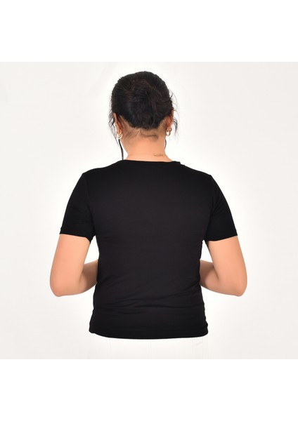 Kadın Bisiklet Yaka Pamuk Bluz fırsatları