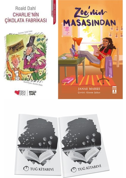Charlie’nin Çikolata Fabrikası ve Zoenin Masasından + Hediyeli