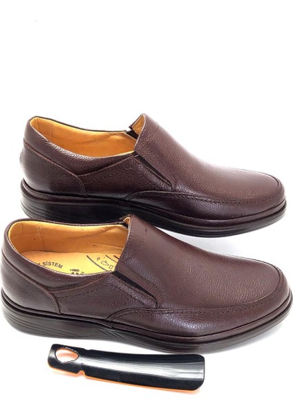 Büyük Numara Hakiki Deri Tam Ortopedik Erkek Ayakkabı modelleri