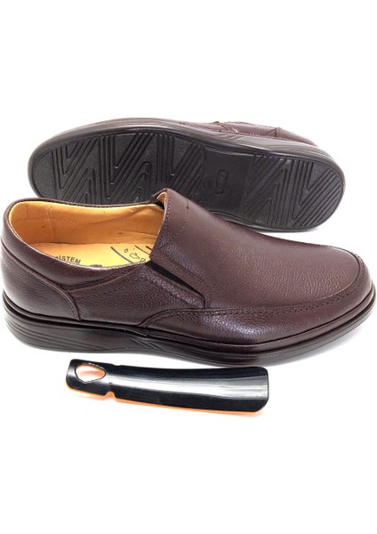 Büyük Numara Hakiki Deri Tam Ortopedik Erkek Ayakkabı fırsatları