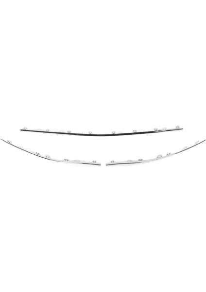 Ön Tampon Trim Kalıplama Kitleri 3 Parça Şık Çizilmeye Dalı C Sınıfı W206 Hattı 2022 Ila 2024 Oem Krom (Yurt Dışından)