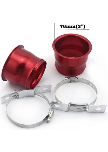 Soğuk Hava Girişi Tüp 3 Inç / 76MM Iç Çapı Evrensel Esnek K Emme Sistemi Egzoz Hortumu (Yurt Dışından) modelleri