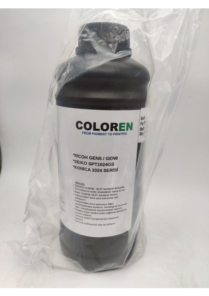 RICOH GEN5 / GEN6 KAFALAR İÇİN UV MÜREKKEP LIGHT CYAN 1 LT fiyatları