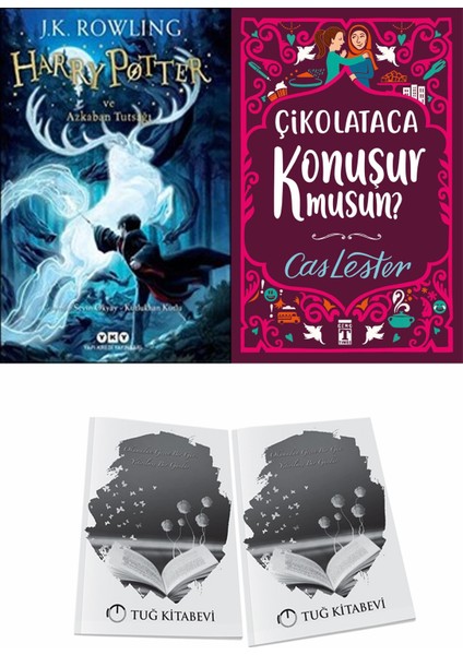 Harry Potter ve Azkaban Tutsağı ve Çikolataca Konuşur Musun + Hediyeli